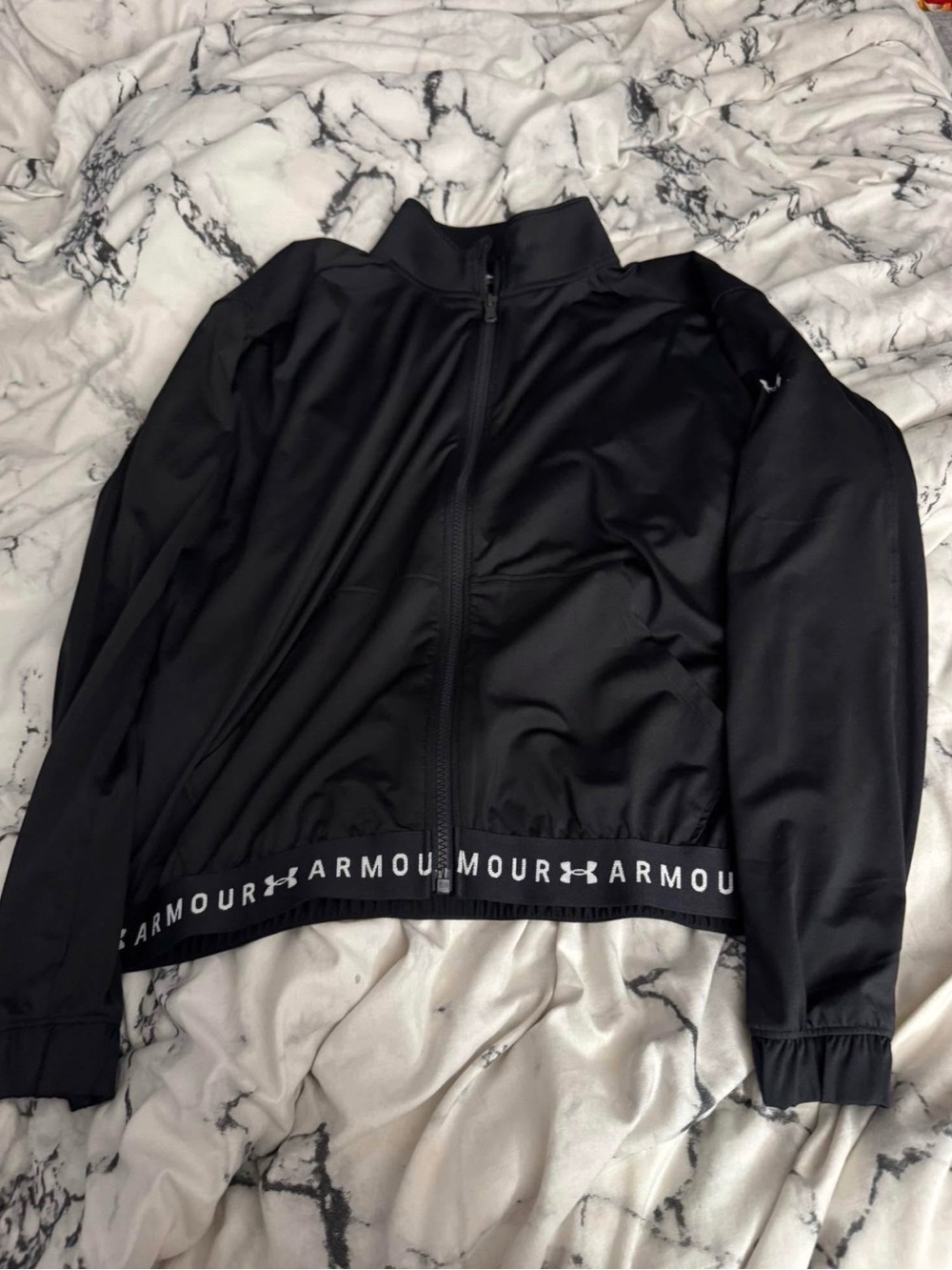 Under Armour Black Zip-Up L